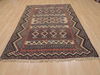 Kilim Brown Flat Woven 50 X 74  Area Rug 100-109897 Thumb 1