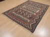 Kilim Brown Flat Woven 50 X 74 Area Rug 100-109897 Thumb 2