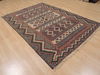 Kilim Brown Flat Woven 50 X 74 Area Rug 100-109897 Thumb 3