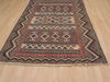 Kilim Brown Flat Woven 50 X 74 Area Rug 100-109897 Thumb 4