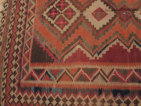 Kilim Red Flat Woven 47 X 63 Area Rug 100-109898 Image 4