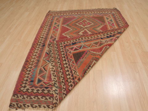 Kilim Red Flat Woven 47 X 63 Area Rug 100-109898 Image 7