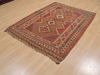 Kilim Red Flat Woven 47 X 63 Area Rug 100-109898 Thumb 2