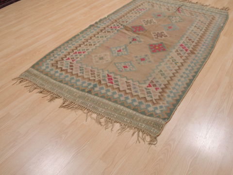 Kilim Blue Flat Woven 46 X 75 Area Rug 100-109901 Image 2