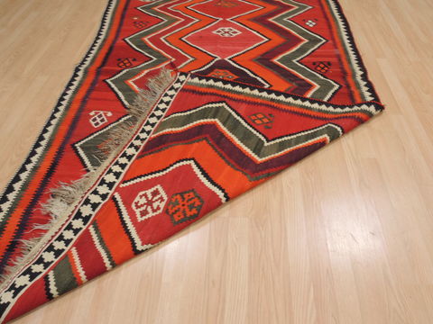 Kilim Red Flat Woven 51 X 86 Area Rug 100-109902 Image 7