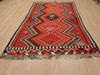 Kilim Red Flat Woven 51 X 86  Area Rug 100-109902 Thumb 1