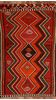 Kilim Red Flat Woven 51 X 86 Area Rug 100-109902 Thumb 0