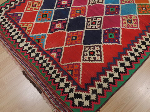 Kilim Red Flat Woven 46 X 73 Area Rug 100-109903 Image 7