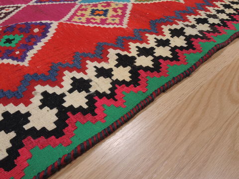 Kilim Red Flat Woven 46 X 73 Area Rug 100-109903 Image 8