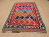 Kilim Red Flat Woven 46 X 73 Area Rug 100-109903 Thumb 1