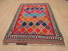 Kilim Red Flat Woven 46 X 73  Area Rug 100-109903 Thumb 1