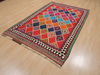 Kilim Red Flat Woven 46 X 73 Area Rug 100-109903 Thumb 2