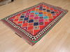 Kilim Red Flat Woven 46 X 73  Area Rug 100-109903 Thumb 6