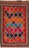 Kilim Red Flat Woven 46 X 73 Area Rug 100-109903 Thumb 0