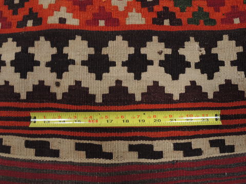 Kilim Red Runner Flat Woven 54 X 96 Area Rug 100-109904 Image 9