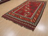 Kilim Red Runner Flat Woven 54 X 96 Area Rug 100-109904 Thumb 2