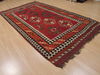 Kilim Red Runner Flat Woven 54 X 96 Area Rug 100-109904 Thumb 3
