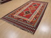 Kilim Red Runner Flat Woven 410 X 101 Area Rug 100-109905 Thumb 2
