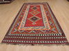 Kilim Red Runner Flat Woven 410 X 101  Area Rug 100-109905 Thumb 4