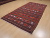 Kilim Red Runner Flat Woven 52 X 99 Area Rug 100-109906 Thumb 2