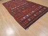 Kilim Red Runner Flat Woven 52 X 99 Area Rug 100-109906 Thumb 3