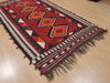 Kilim Red Flat Woven 50 X 93 Area Rug 100-109907 Thumb 2