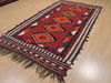 Kilim Red Flat Woven 50 X 93  Area Rug 100-109907 Thumb 3