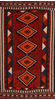 Kilim Red Flat Woven 50 X 93 Area Rug 100-109907 Thumb 0