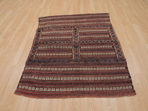 Kilim Brown Flat Woven 310 X 410 Area Rug 100-109909 Image 1