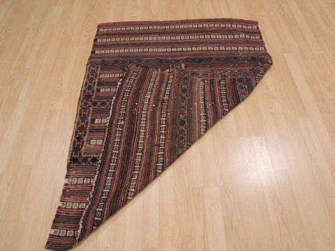 Kilim Brown Flat Woven 310 X 410 Area Rug 100-109909 Image 6