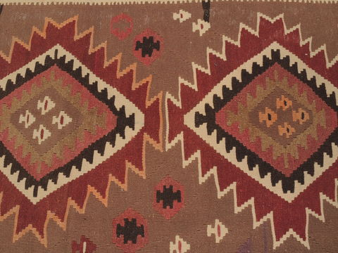 Kilim Brown Flat Woven 33 X 511 Area Rug 100-109911 Image 4