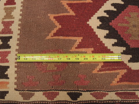 Kilim Brown Flat Woven 33 X 511 Area Rug 100-109911 Image 7