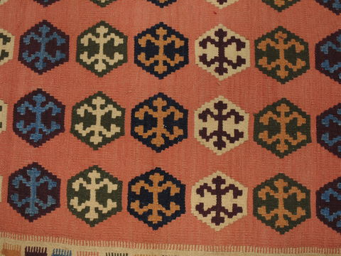 Kilim Brown Flat Woven 42 X 55 Area Rug 100-109912 Image 5