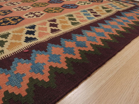 Kilim Brown Flat Woven 42 X 55 Area Rug 100-109912 Image 6
