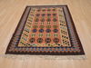 Kilim Brown Flat Woven 42 X 55  Area Rug 100-109912 Thumb 1