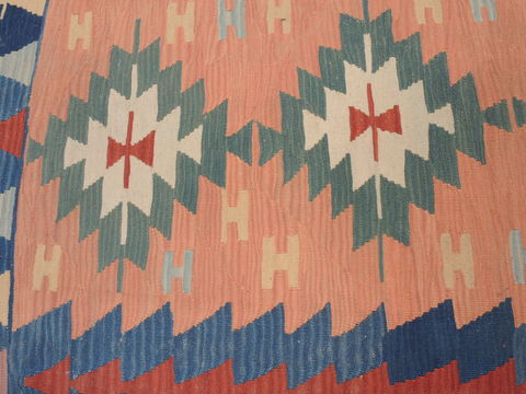 Kilim Brown Flat Woven 37 X 54 Area Rug 100-109913 Image 4