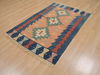 Kilim Brown Flat Woven 37 X 54 Area Rug 100-109913 Thumb 2