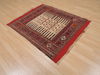 Kilim Red Square Flat Woven 37 X 40  Area Rug 100-109917 Thumb 3