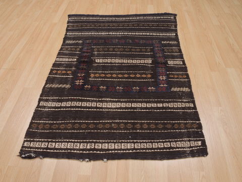 Kilim Brown Flat Woven 310 X 51 Area Rug 100-109918 Image 1