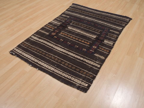 Kilim Brown Flat Woven 310 X 51 Area Rug 100-109918 Image 2