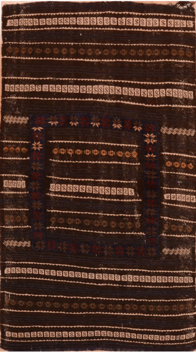 Kilim Brown Flat Woven 310 X 51 Area Rug 100-109918 Image 0