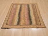 Kilim Beige Square Flat Woven 43 X 43  Area Rug 100-109919 Thumb 1