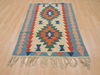 Kilim Blue Flat Woven 36 X 56 Area Rug 100-109920 Thumb 1