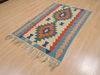 Kilim Blue Flat Woven 36 X 56  Area Rug 100-109920 Thumb 2