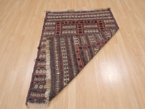 Kilim Brown Flat Woven 34 X 47 Area Rug 100-109927 Image 8