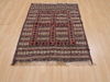 Kilim Brown Flat Woven 34 X 47 Area Rug 100-109927 Thumb 1
