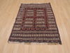 Kilim Brown Flat Woven 34 X 47 Area Rug 100-109927 Thumb 4