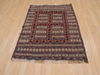 Kilim Brown Flat Woven 34 X 47  Area Rug 100-109927 Thumb 4