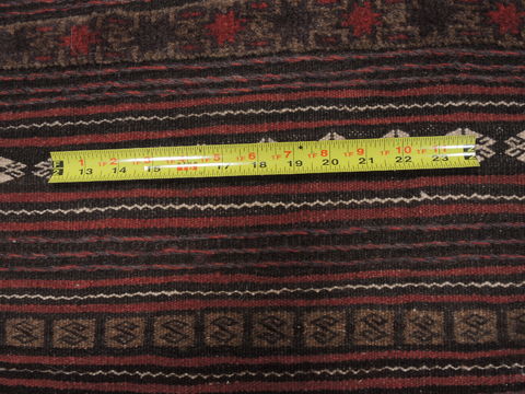 Kilim Brown Flat Woven 42 X 53 Area Rug 100-109933 Image 7