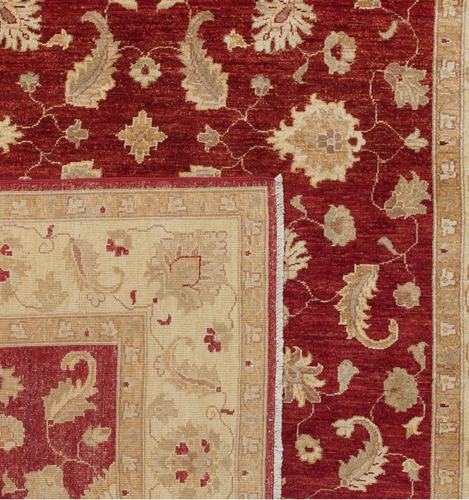 Chobi Red Hand Knotted 510 X 810 Area Rug 700-109935 Image 2